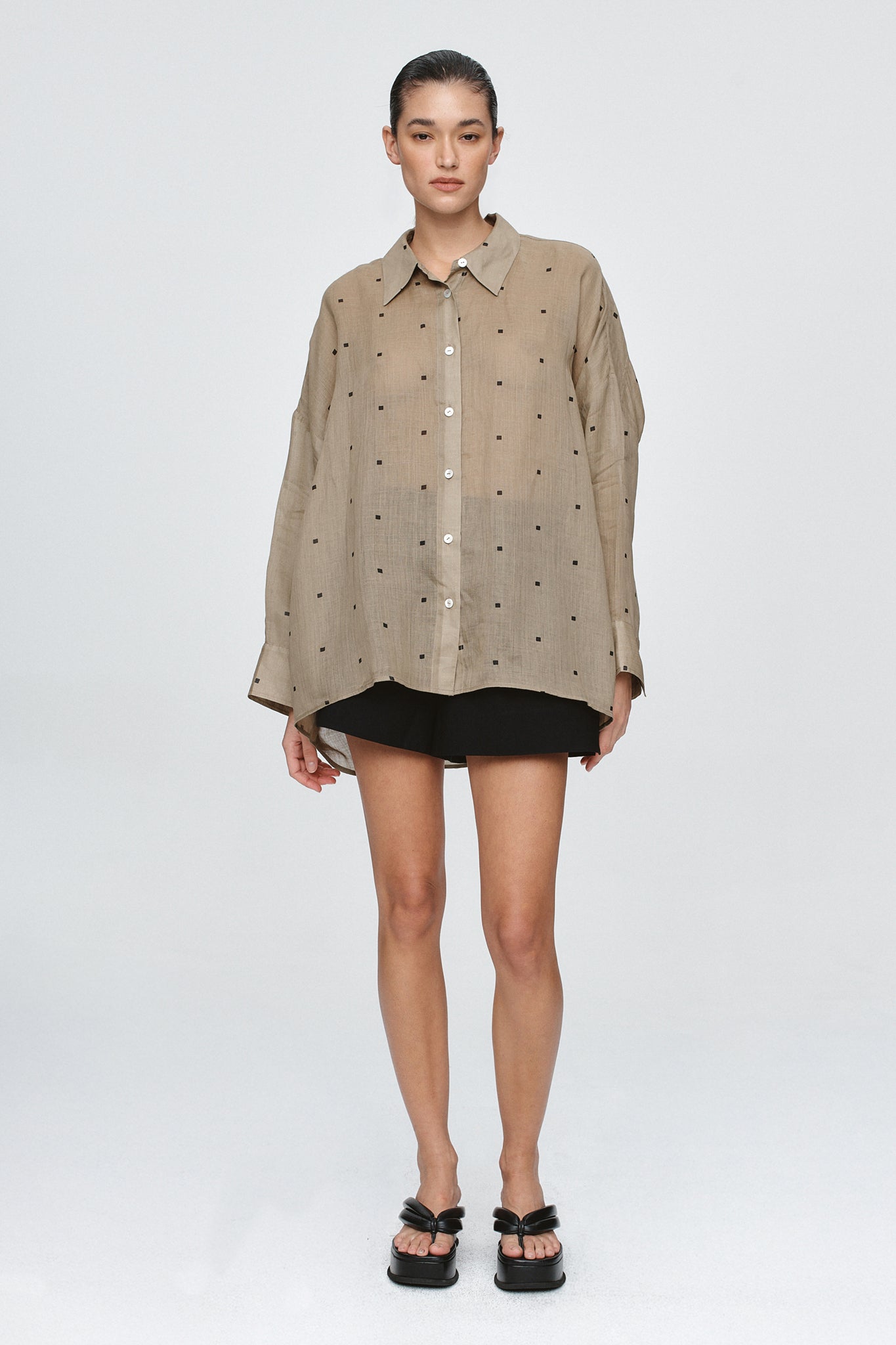 Marle | Edie Shirt | Laurel | Palm Boutique