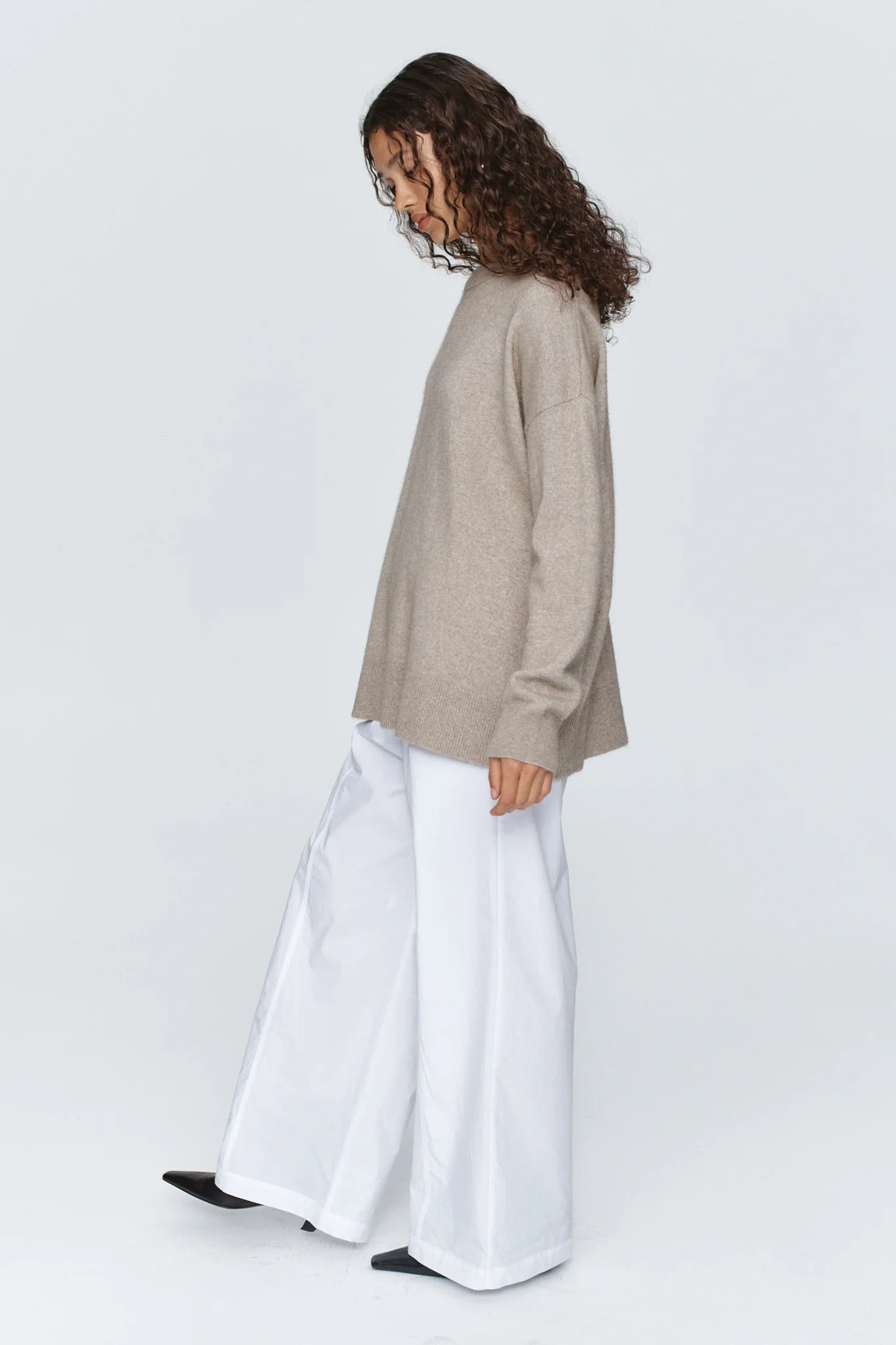 Marle | Joni Jumper | Buff | Palm Boutique