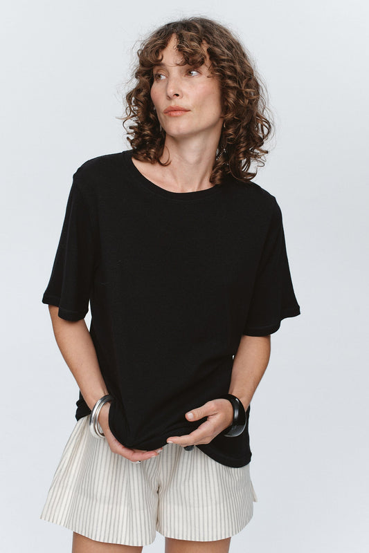 Marle | Kenna Tee | Black | Palm Boutique