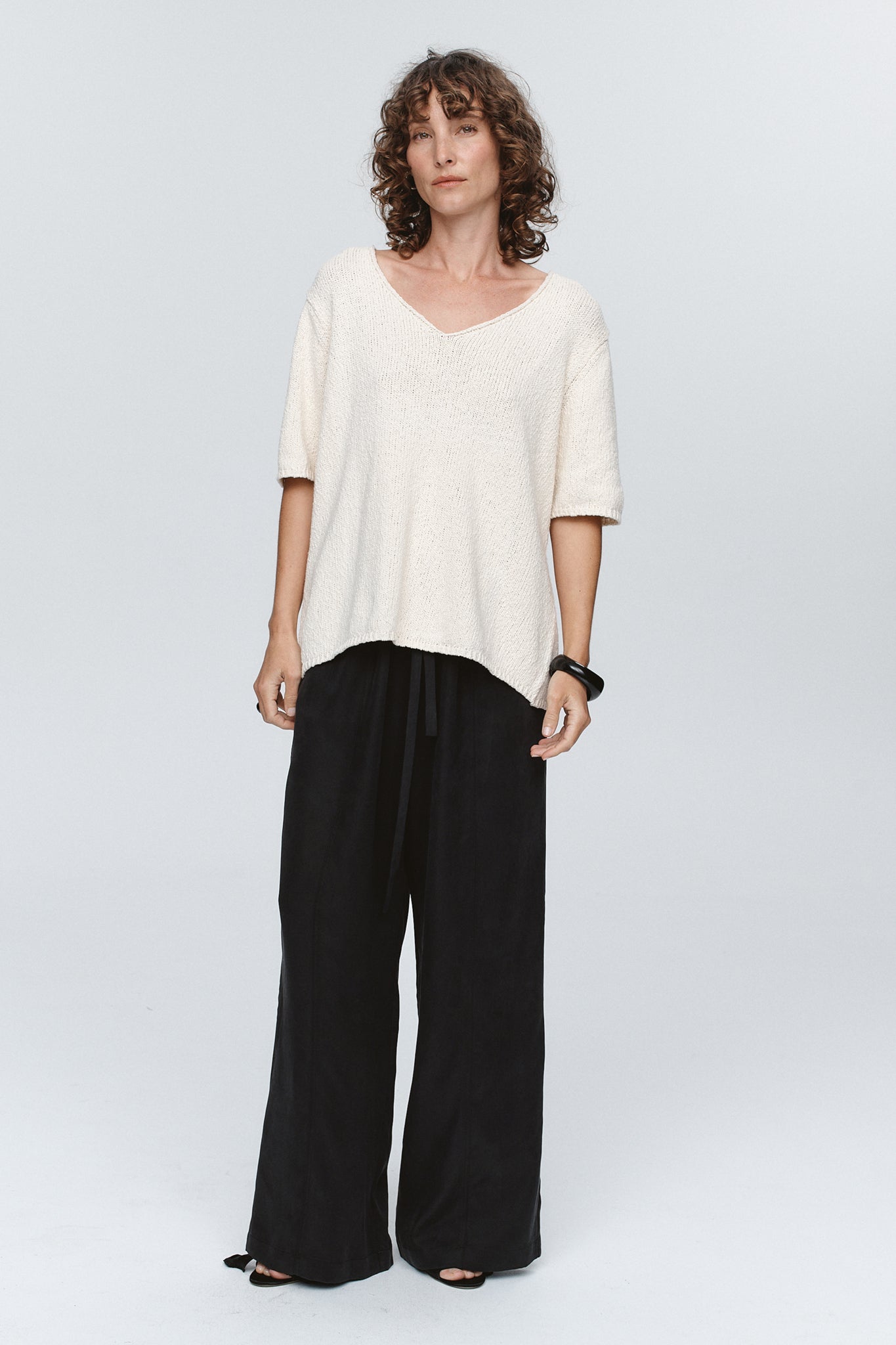 Marle | Nya Tee | Ivory | Palm Boutique