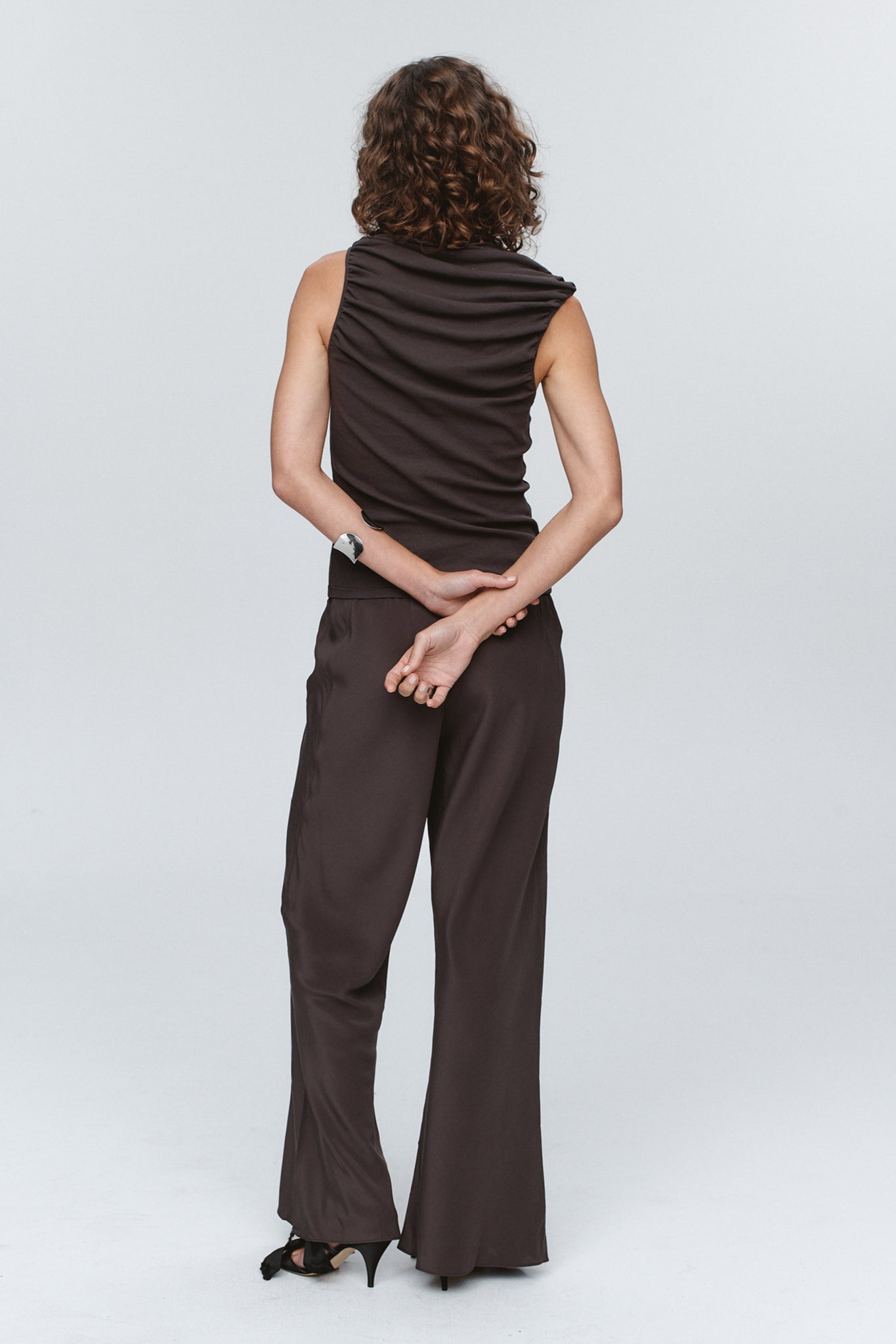 Marle | Risa Singlet | Tapenade | Palm Boutique