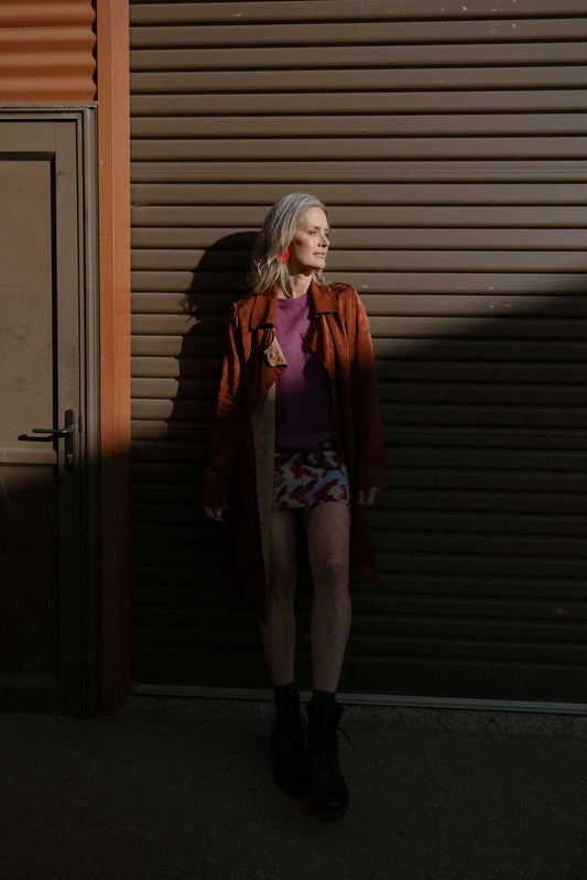 New Lands | Casey Coat | Cinnamon | Palm Boutique