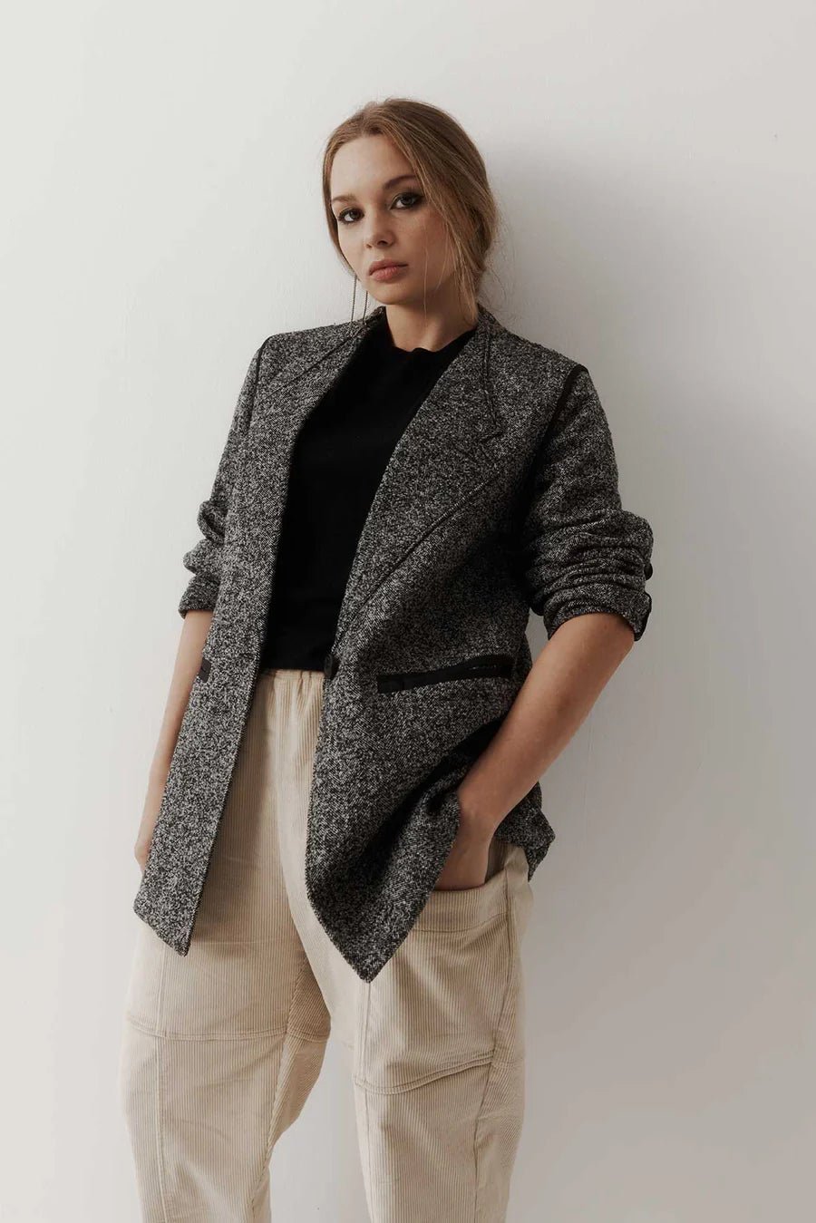 Newlands | Excellent Trouser | Bone | Palm Boutique
