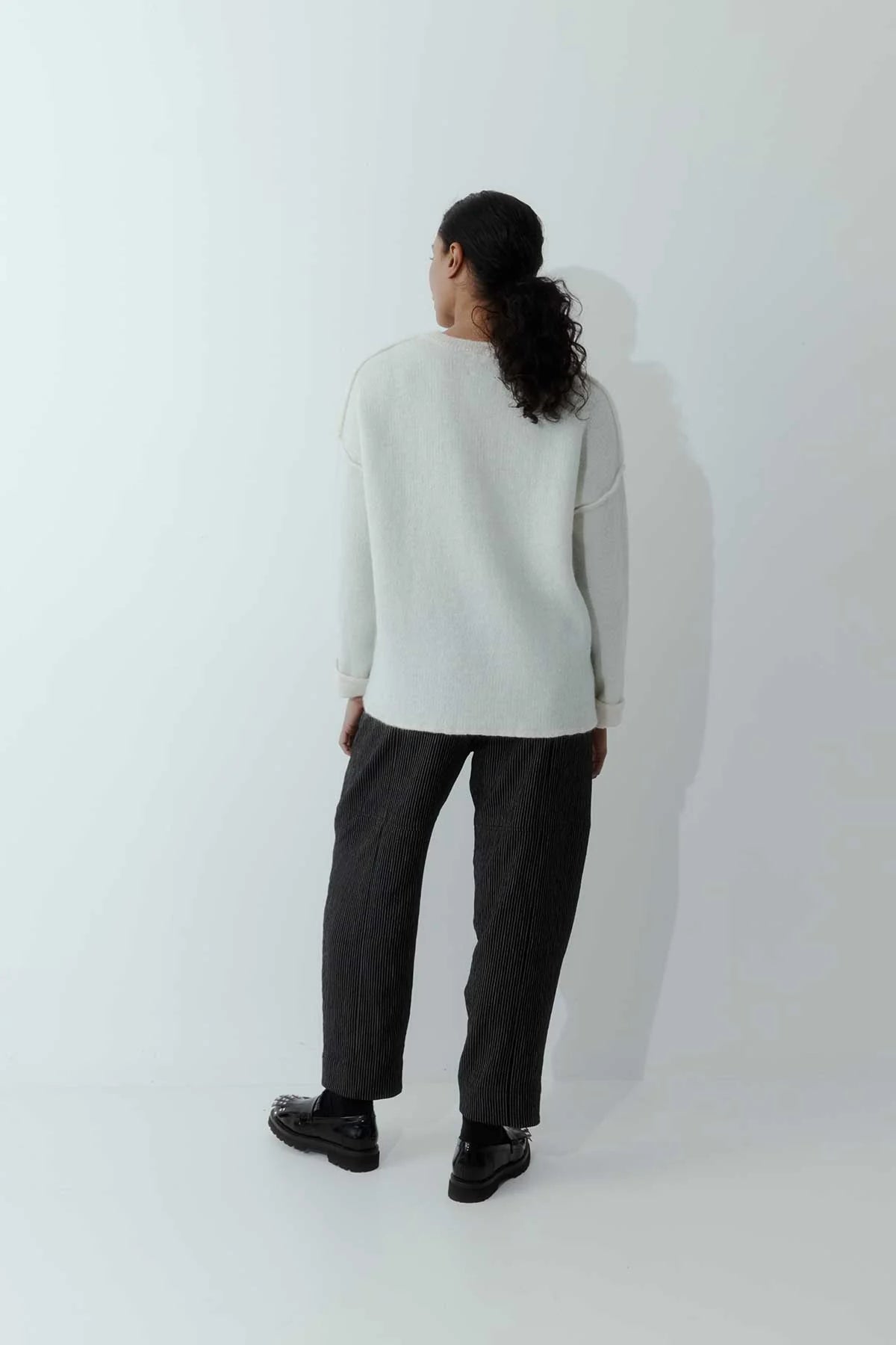 Newlands | Super Trouser | Black Stripe | Palm Boutique
