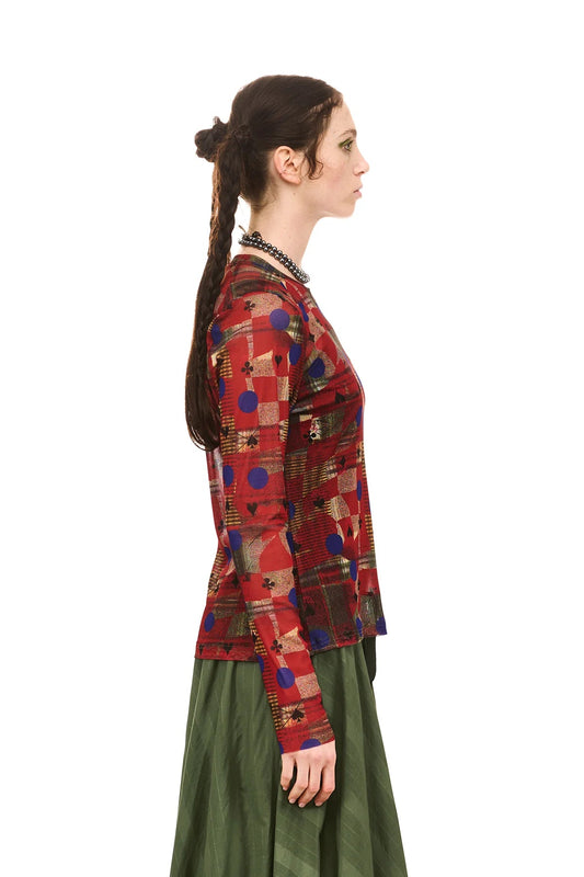 NOM*d | Archive Long Sleeve | Patched Print | Palm Boutique