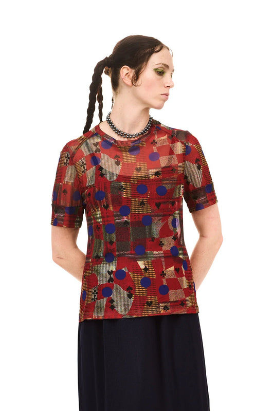 NOM*d | Archive Short Sleeve | Patched Print | Palm Boutique