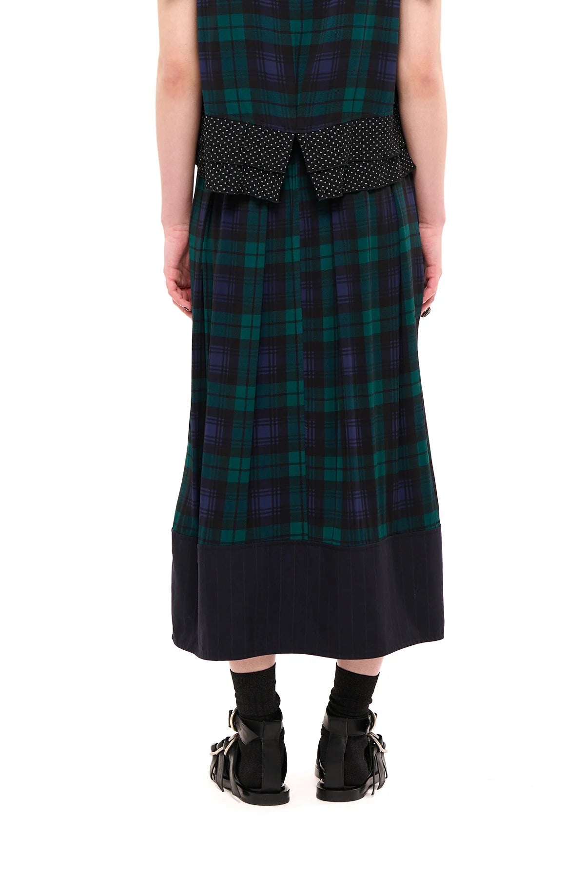 NOM*d | Compilation Skirt | Blackwatch Tartan | Palm Boutique