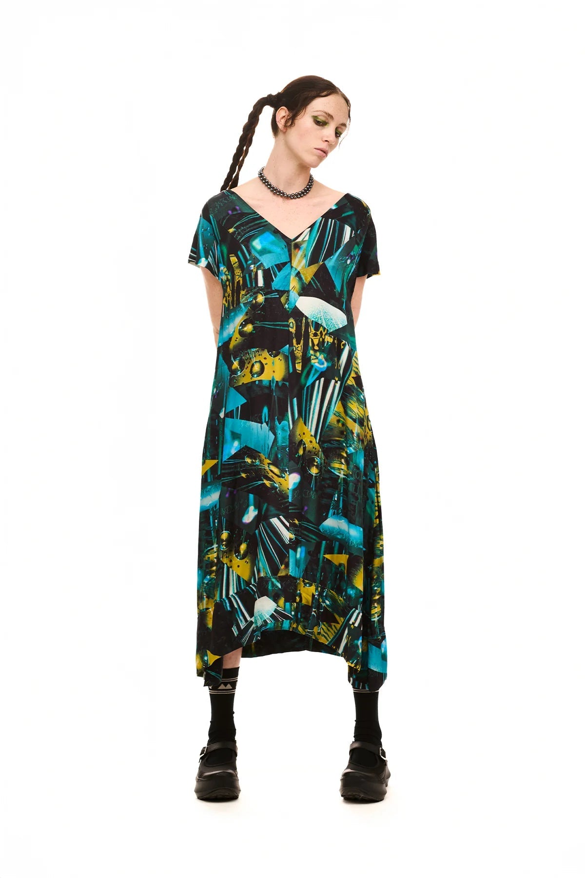 NOM*d | Gemini Dress | Scifi Print | Palm Boutique
