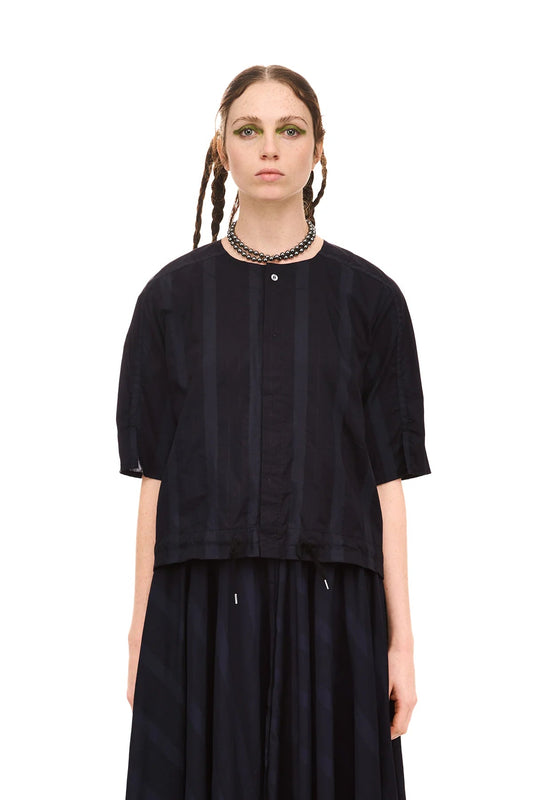 NOM*d | Grid Blouson | Midnight | Palm Boutique