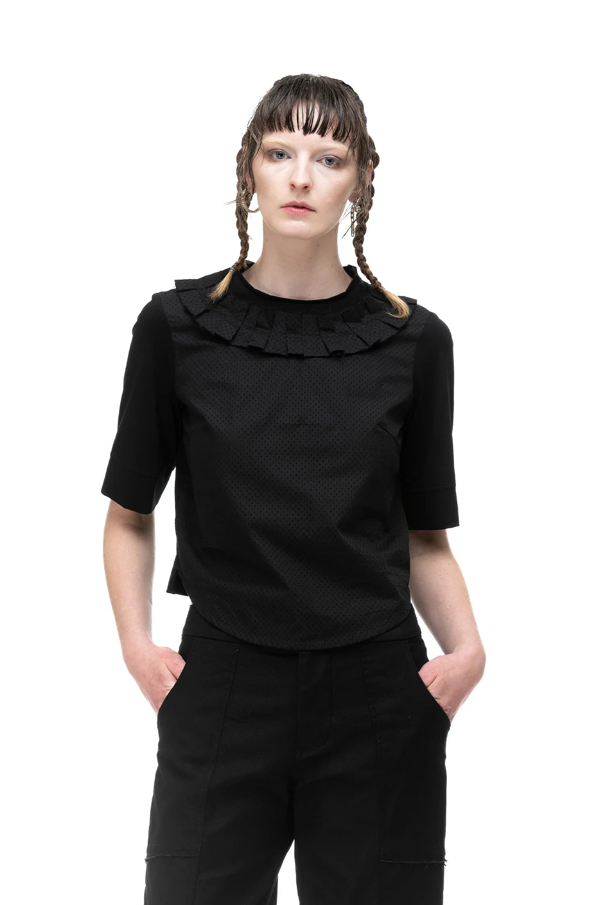 NOM*d | Picture Tee | Punchole Black | Palm Boutique