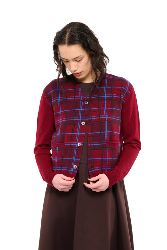NOM*d | Soiree Cardigan | Wine Blend | Palm Boutique