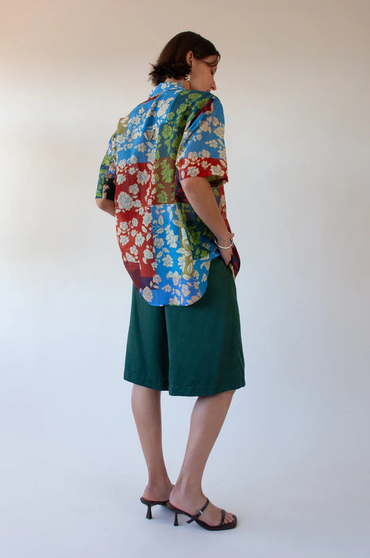 Ovna Ovich | Boxing Short | Forest | Palm Boutique