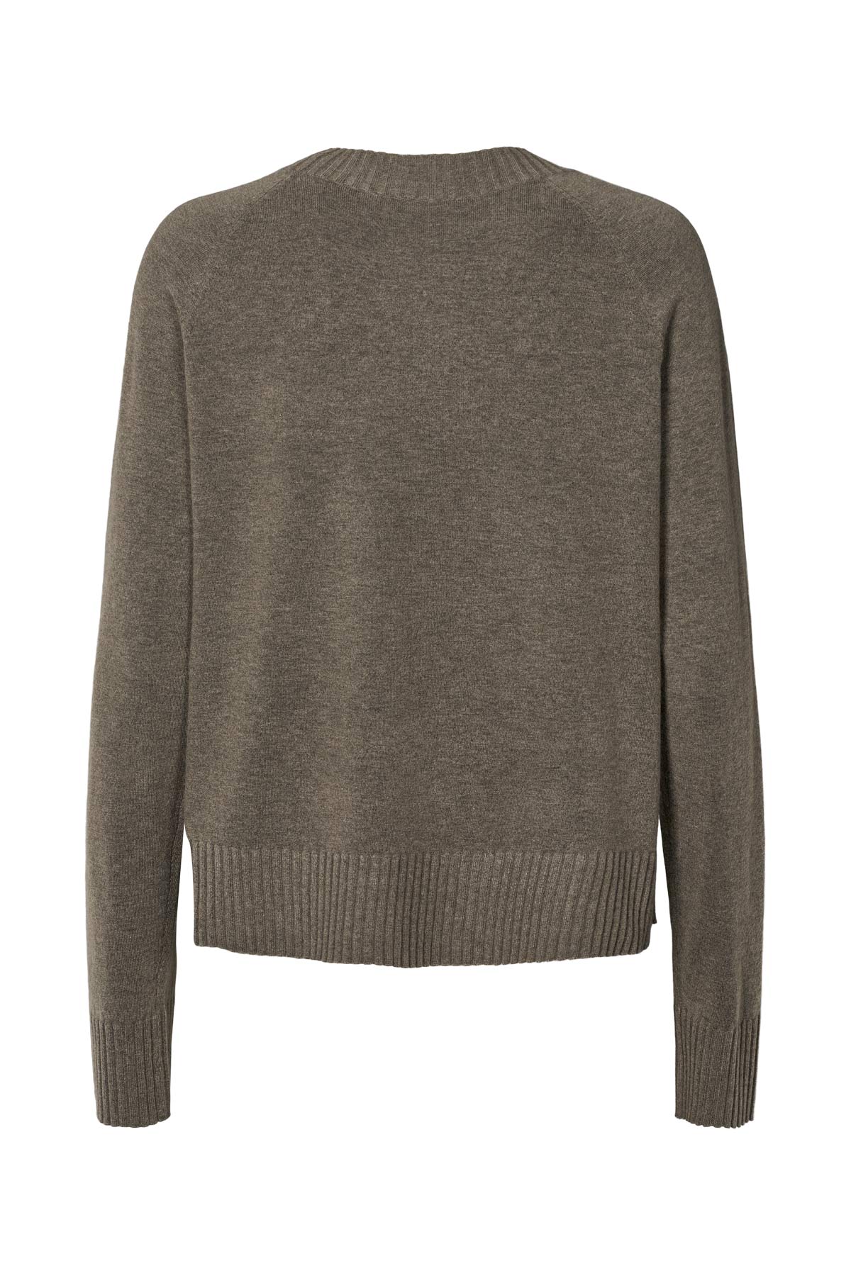 Rabens Saloner | Ruca Knit Lounge Boxy Sweater | Mole Melange | Palm Boutique