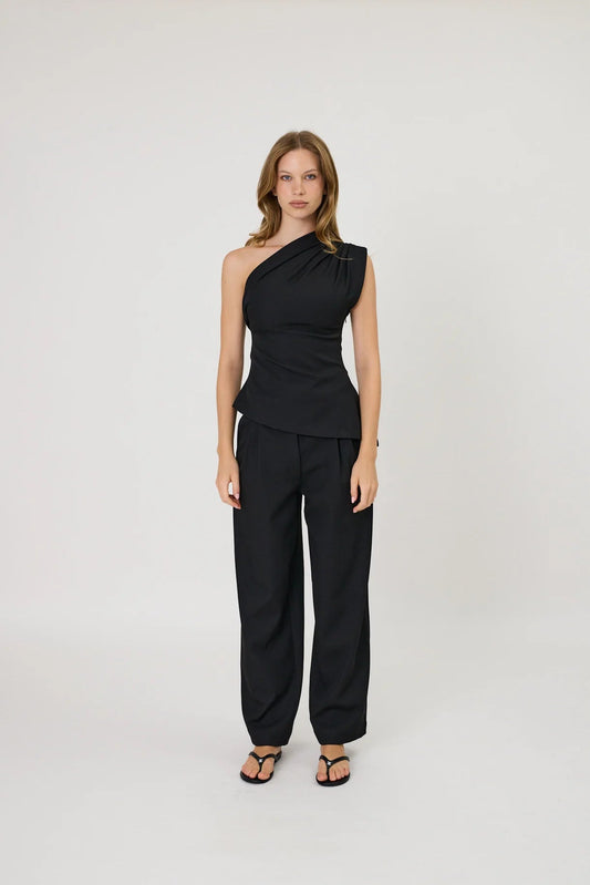 Remain | Lindy Top | Black | Palm Boutique