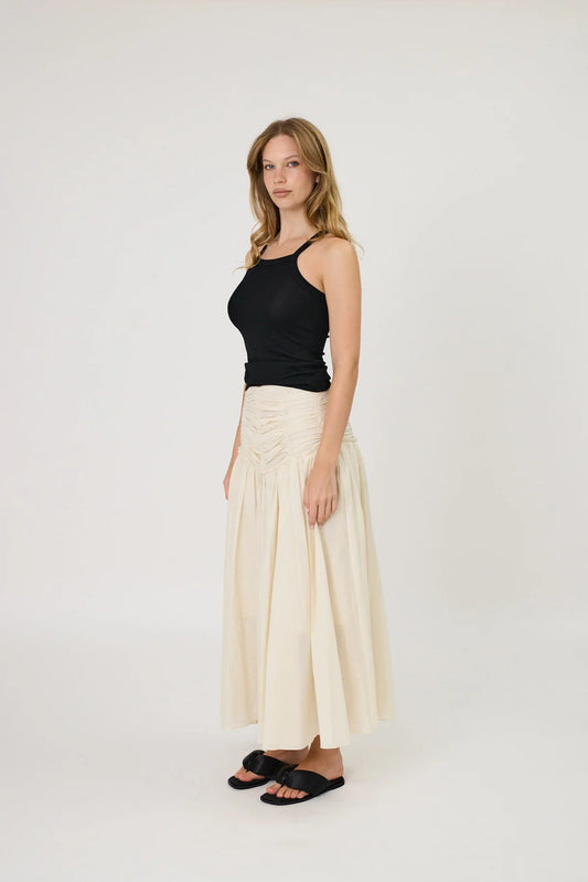 Remain | Monte Skirt | Bone | Palm Boutique