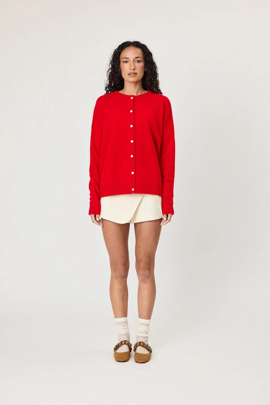 Remain | Tali Cardigan | Chilli | Palm Boutique