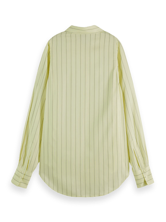 Scotch & Soda | Striped Lightweight Shirt | Lemon Yellow Stripe | Palm Boutique