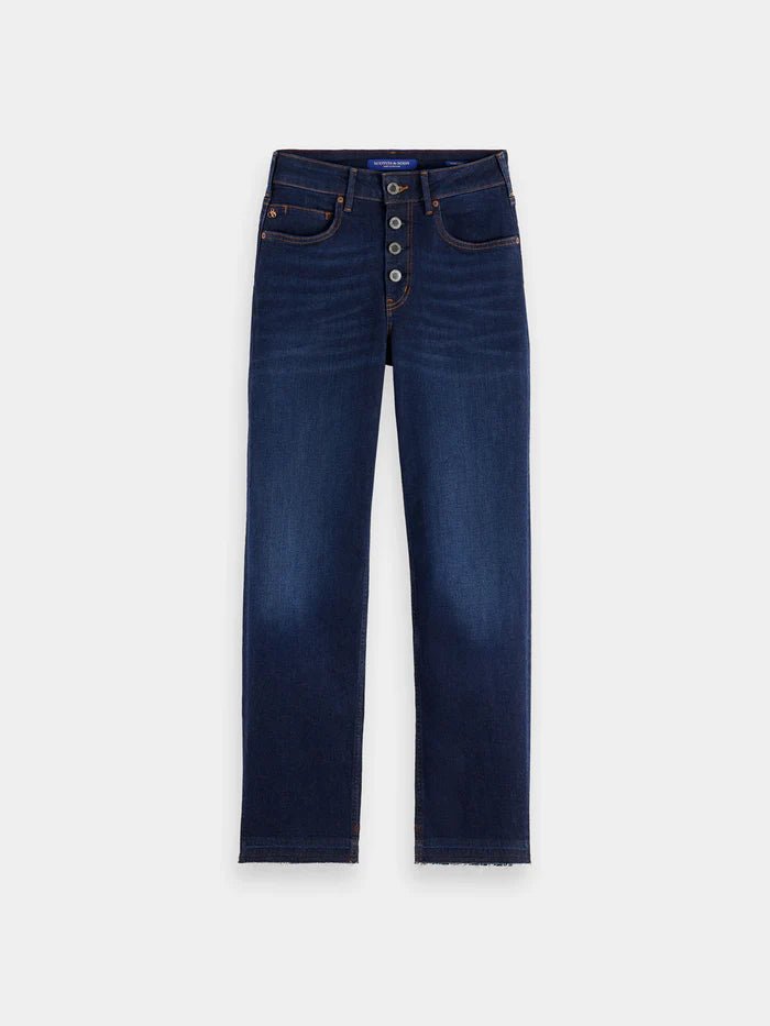 Scotch & Soda | The Sky Straight Jeans with Exposed | Beaten Blue | Palm Boutique