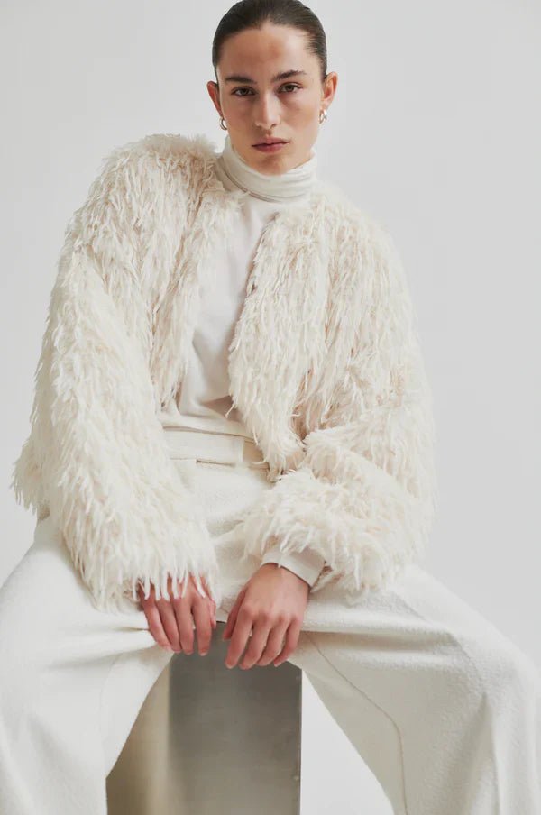 Second Female | Amani Jacket | Coconut Milk | Palm Boutique