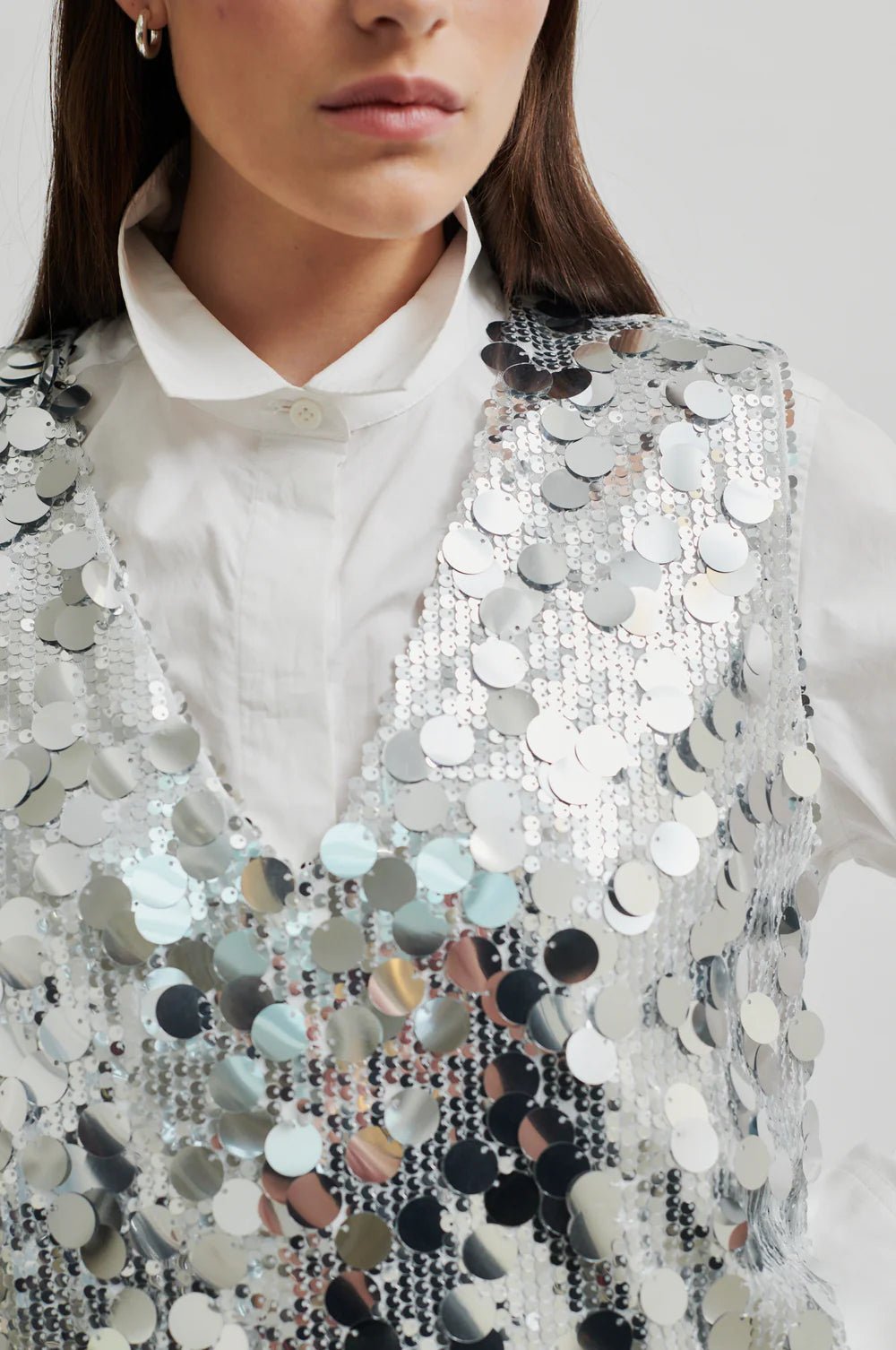 Second Female | Audra Dress | Silver | Palm Boutique