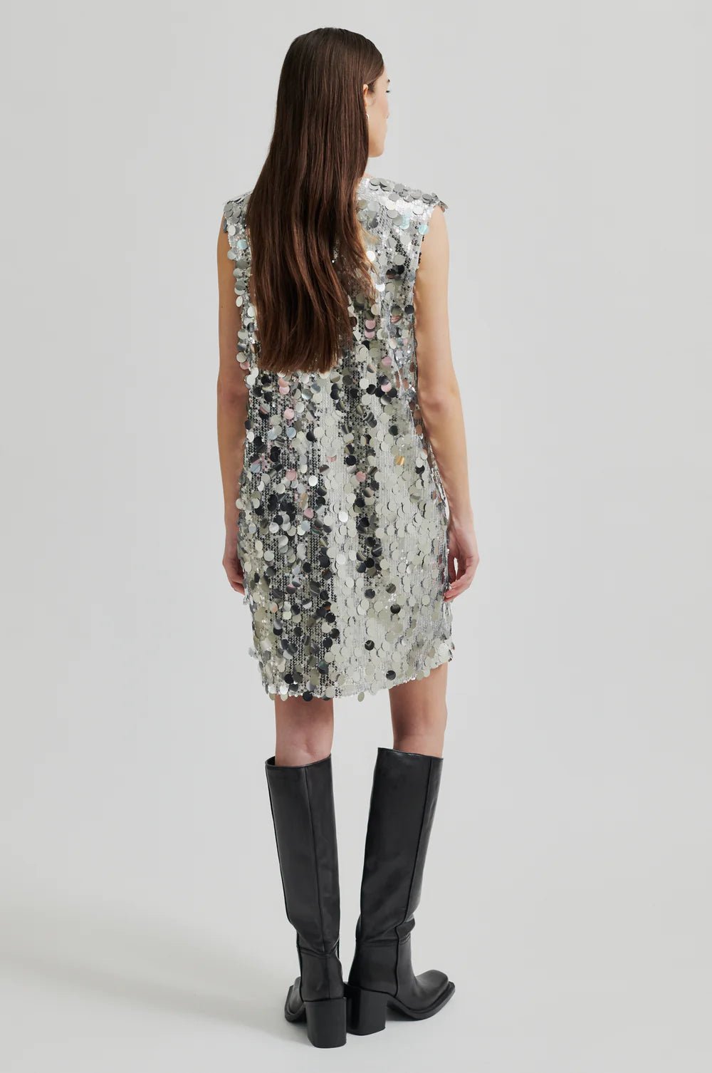 Second Female | Audra Dress | Silver | Palm Boutique