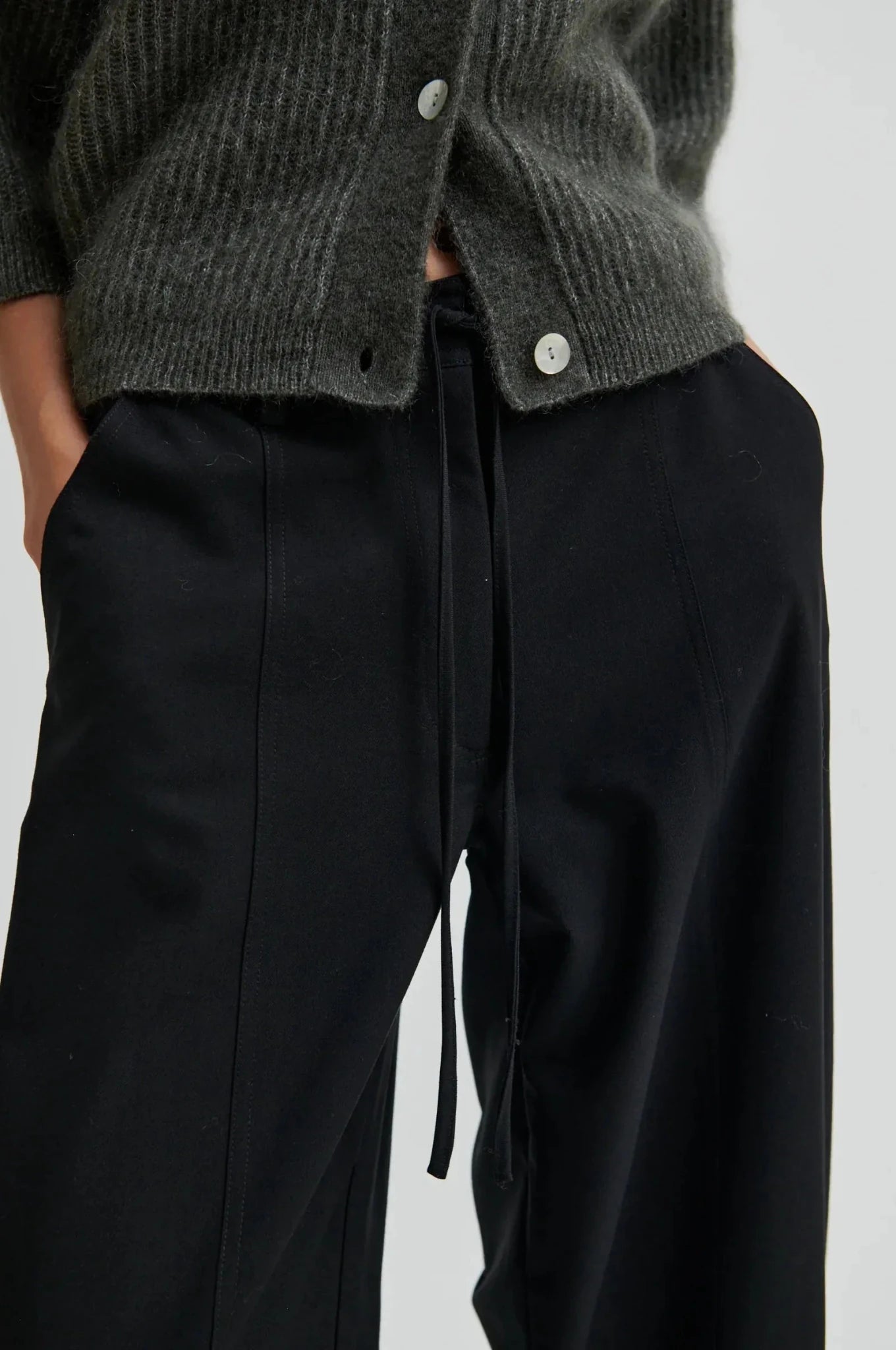 Second Female | Blink Cargo Trousers | Black | Palm Boutique