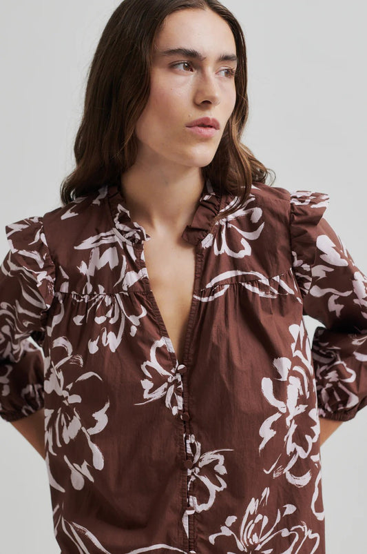 Second Female | Bloem Shirt | Cappucino | Palm Boutique