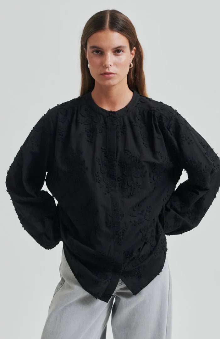 Second Female | Cavan Shirt | Black | Palm Boutique