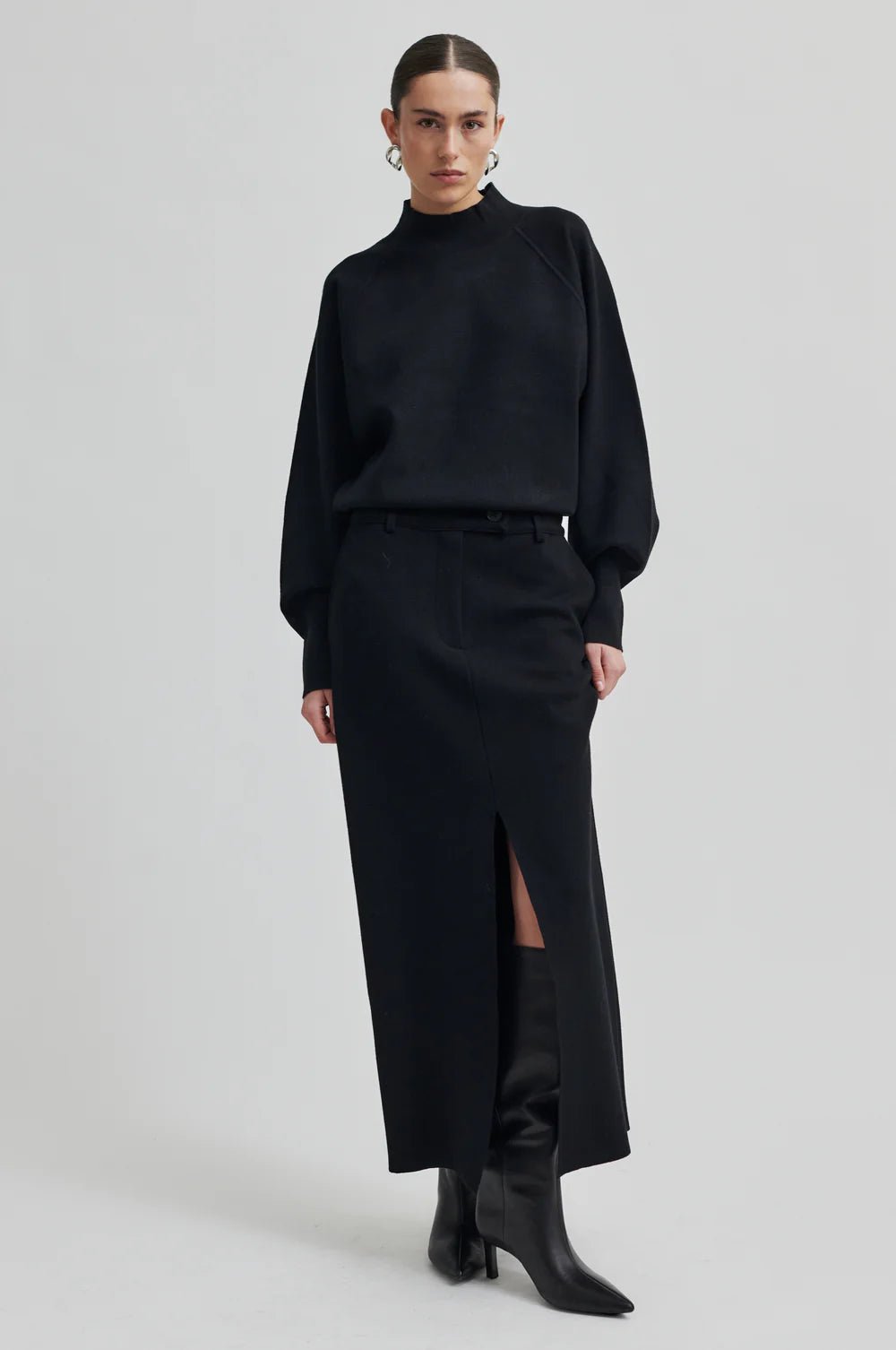 Second Female | Fico Skirt | Black | Palm Boutique