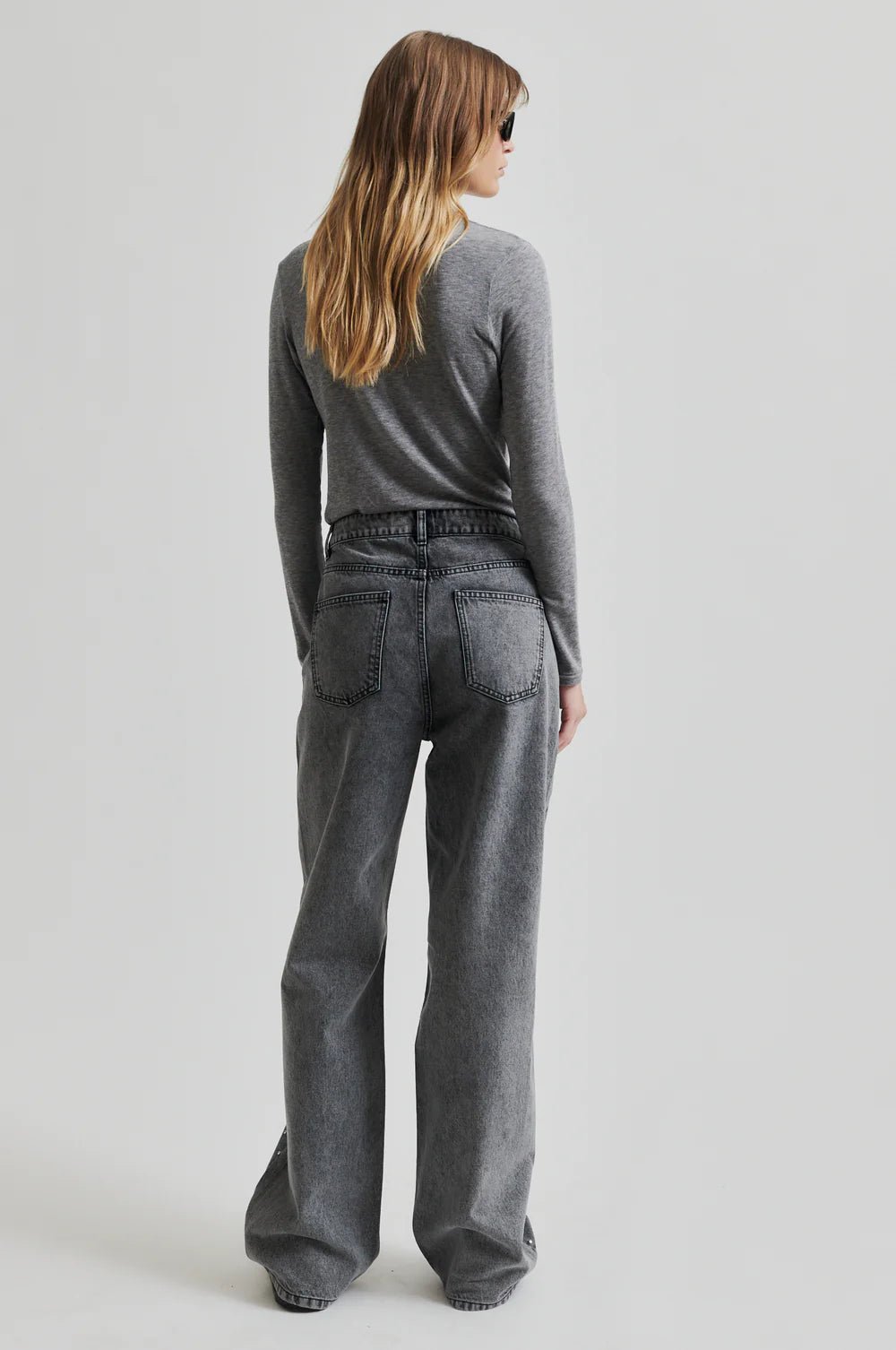 Second Female | Houghton Denim Jeans | Denim Grey | Palm Boutique