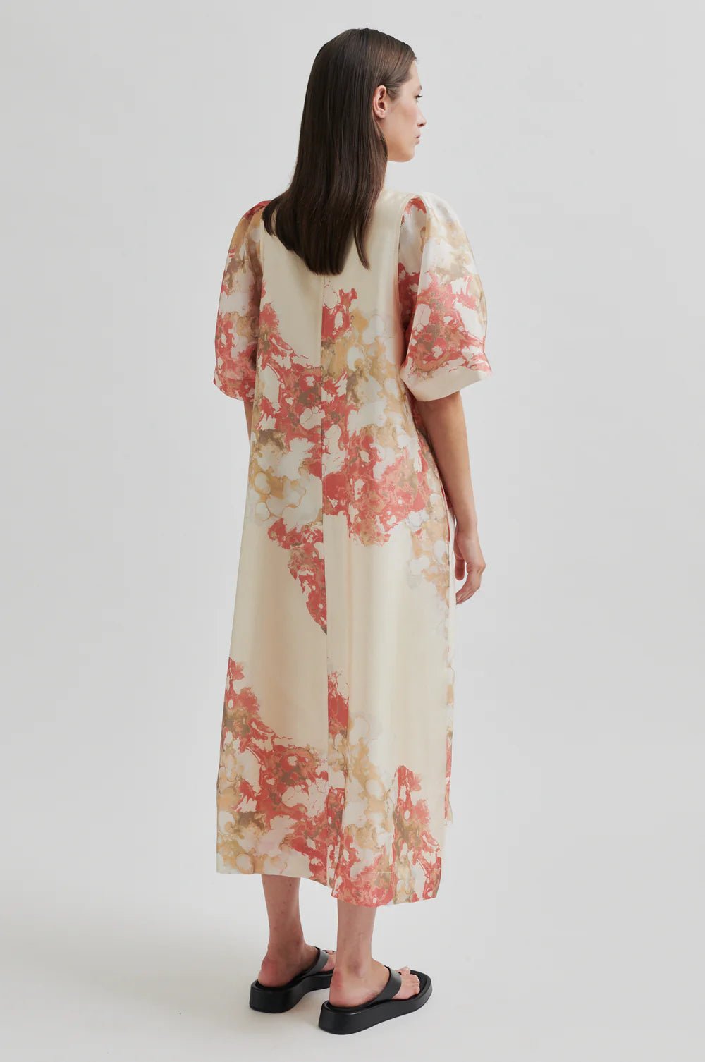 Second Female | Lugana Maxi Dress | Spiced Coral | Palm Boutique