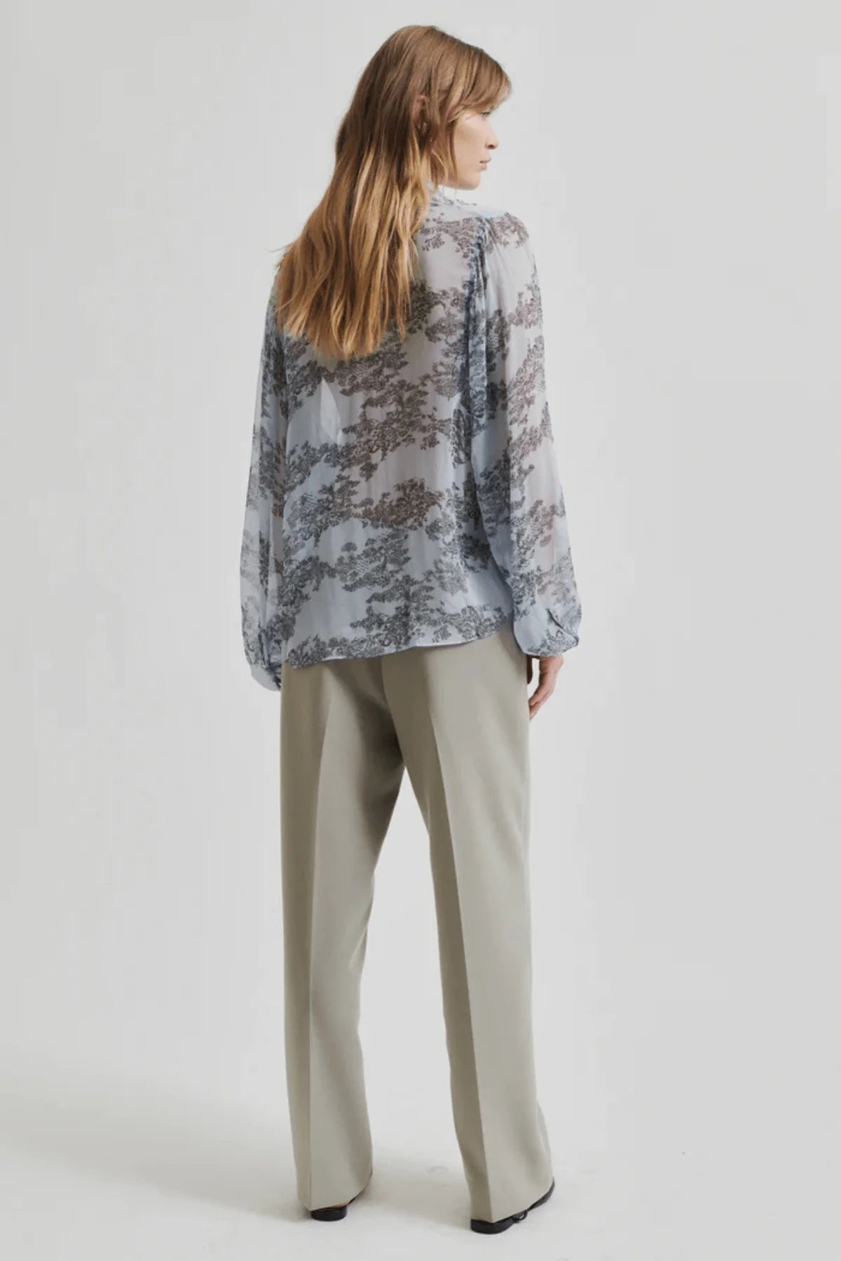Second Female | Maje Shirt | Cashmere Blue | Palm Boutique