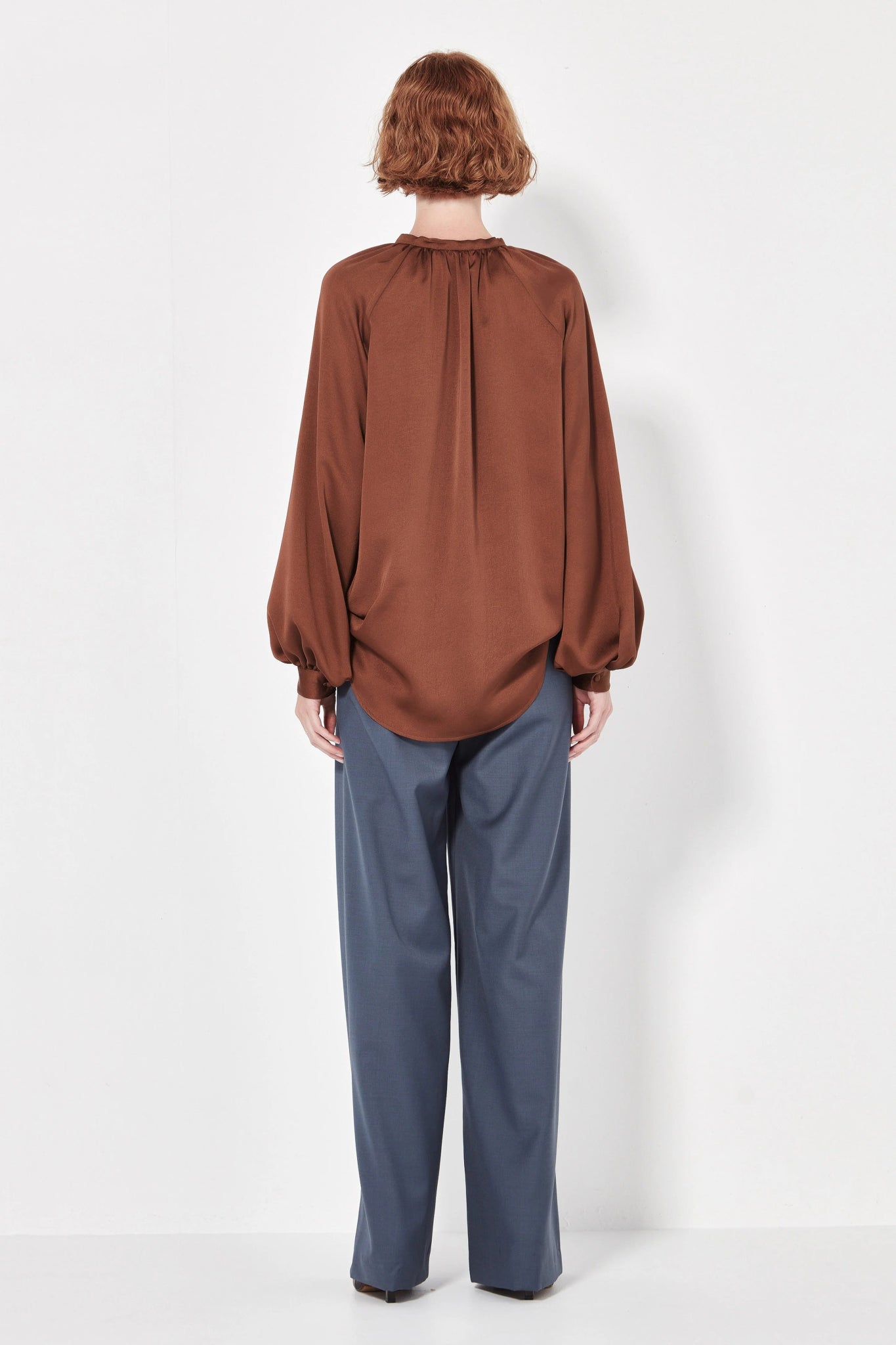 Shjark | Rothko Blouse | Brick | Palm Boutique
