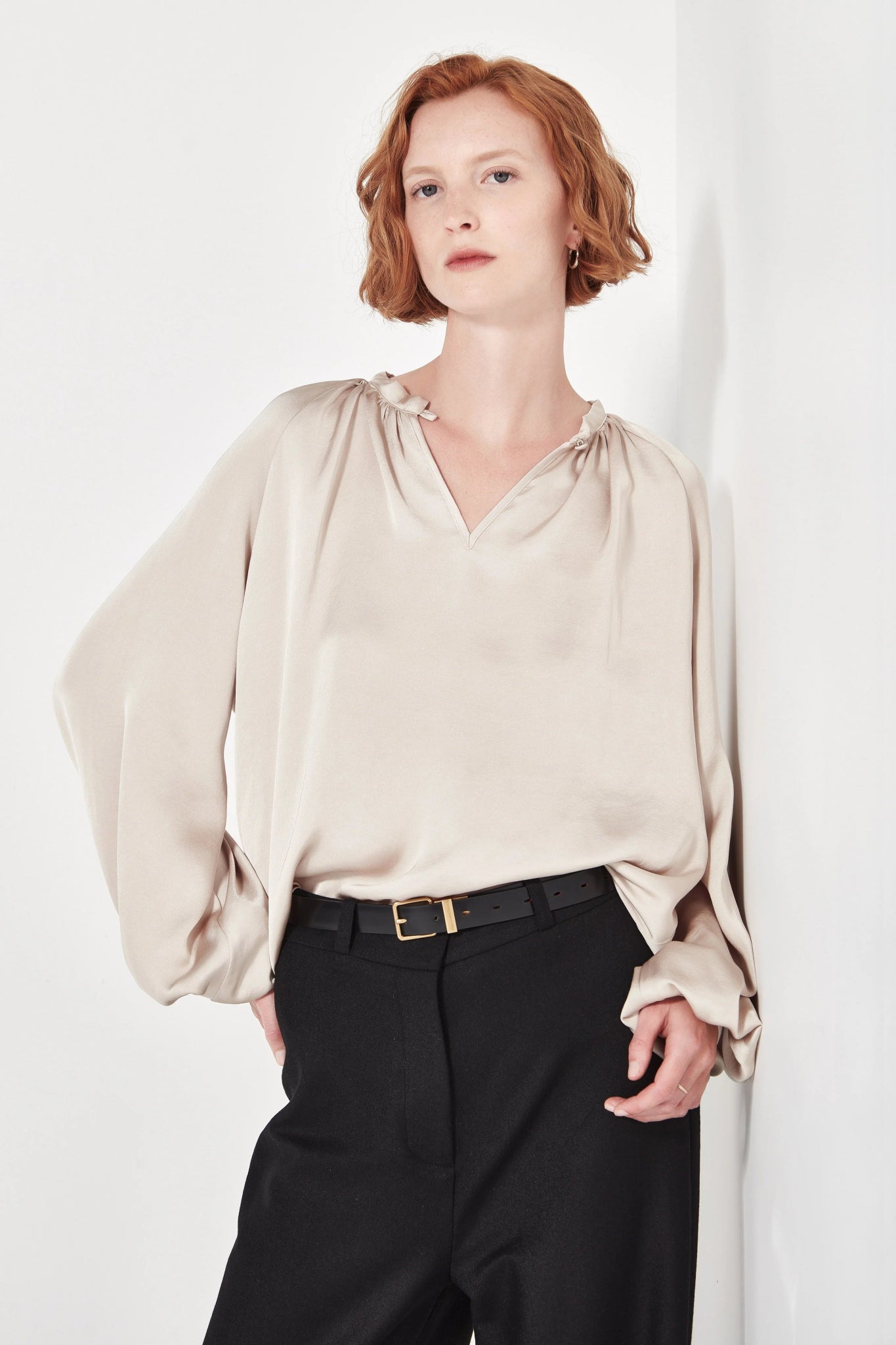 Shjark | Rothko Blouse | Champagne | Palm Boutique
