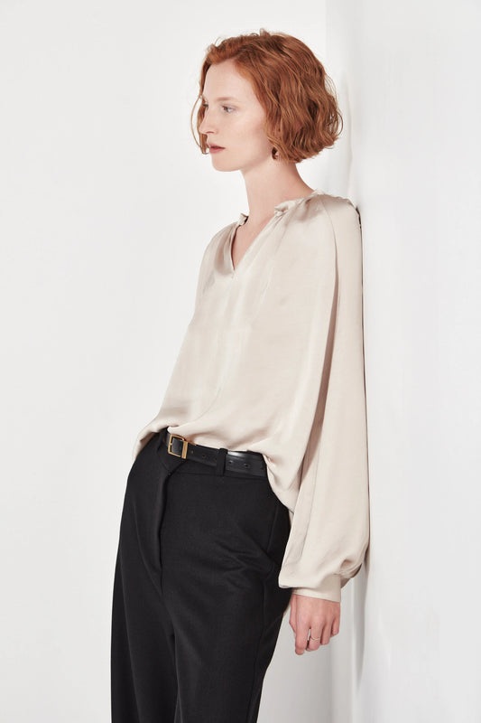 Shjark | Rothko Blouse | Champagne | Palm Boutique