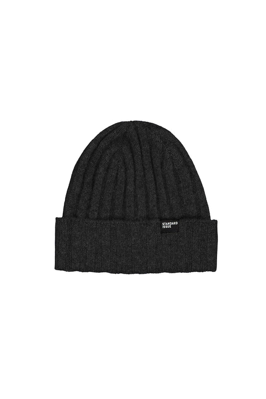 Standard Issue | Cashmere Rib Hat | Carbon | Palm Boutique