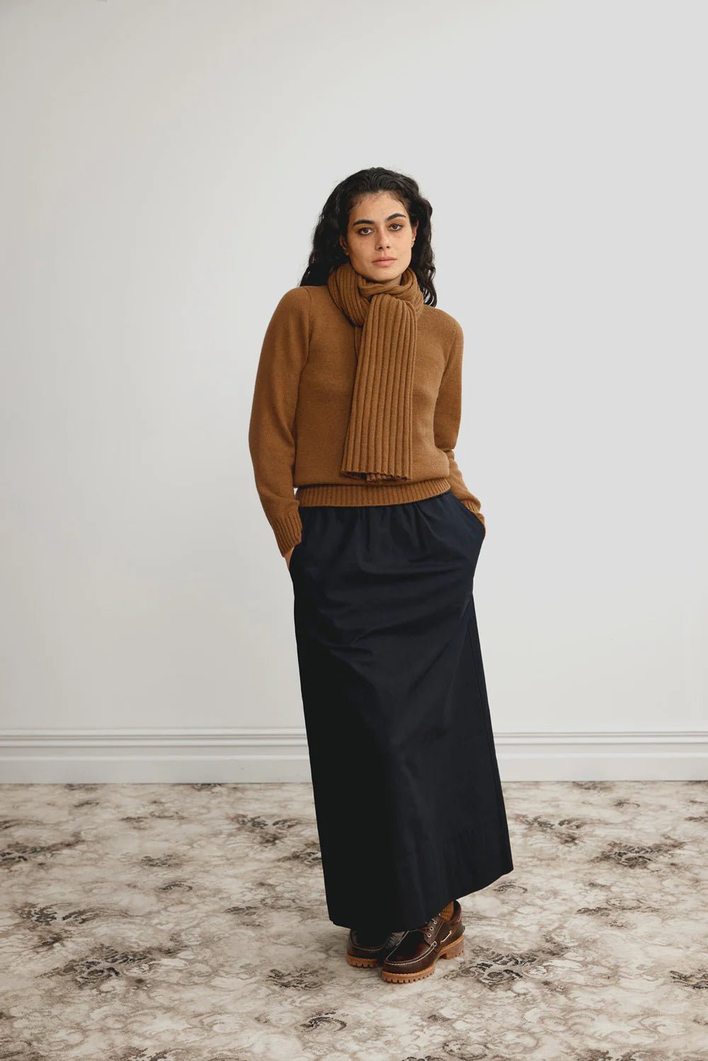 Standard Issue | Cashmere Scarf | Chestnut | Palm Boutique