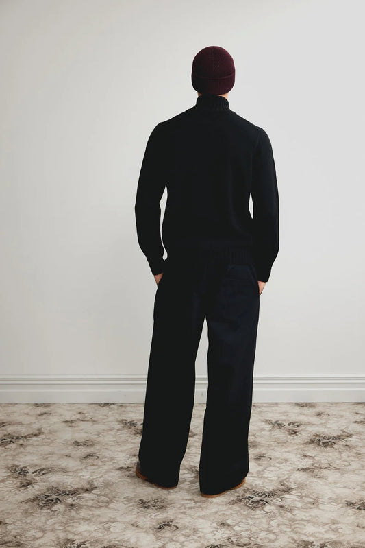 Standard Issue | Merino Rib Beanie |Fig | Palm Boutique