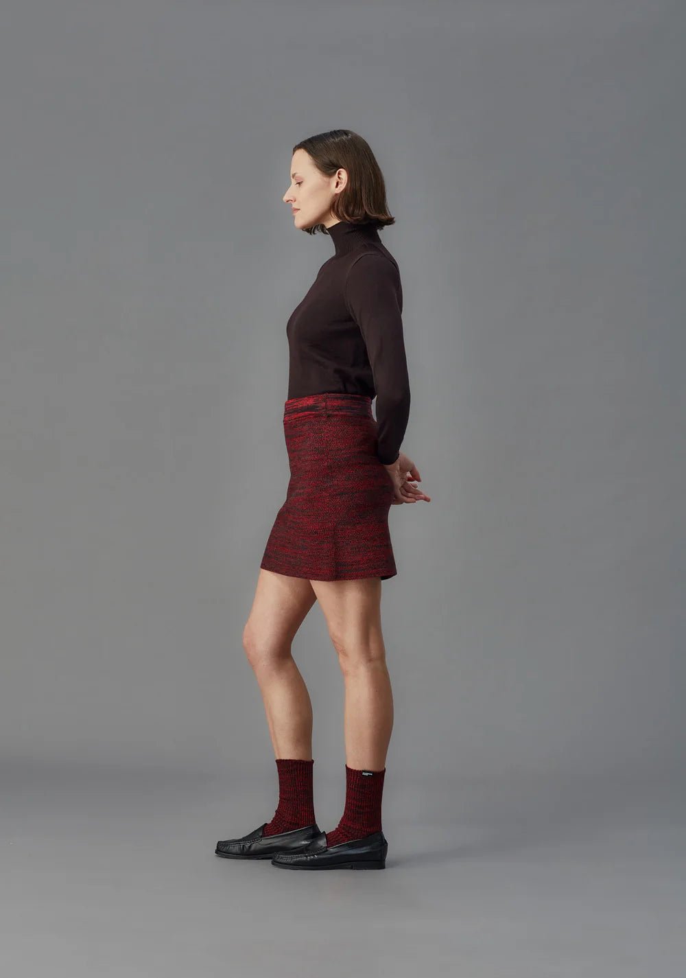 Standard Issue | Merino Sundry Skirt | Ribbon Fleck | Palm Boutique