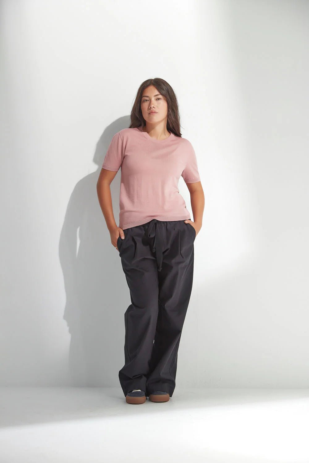 Standard Issue | Merino Universal T-Shirt | Coral | Palm Boutique
