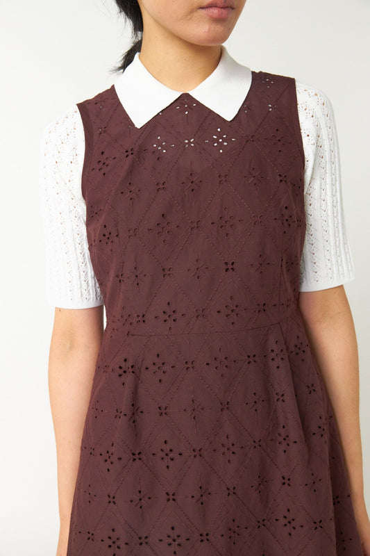 Sylvester | Diamond Dress | Espresso | Palm Boutique