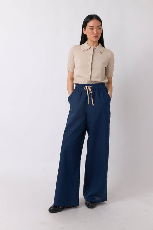Sylvester | Eternity Trouser | Ink | Palm Boutique