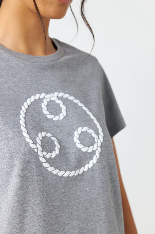 Sylvester | Huddle t-shirt | Grey Marle | Palm Boutique