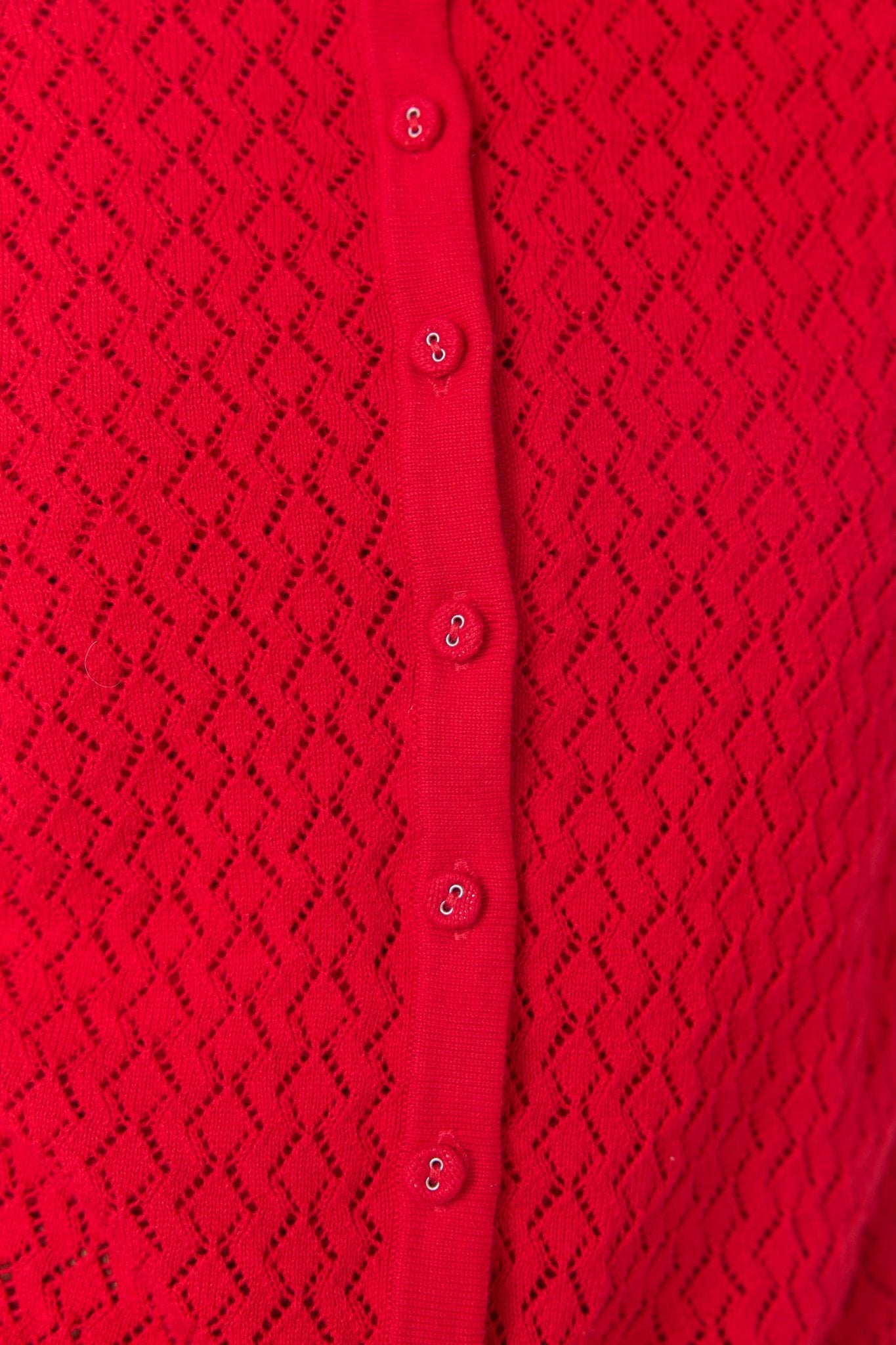 Sylvester | Parquet Cardigan | Red | Palm Boutique