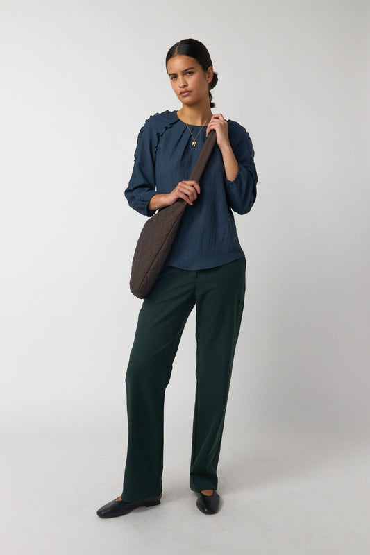 Sylvester | Quilted Bag | Espresso | Palm Boutique