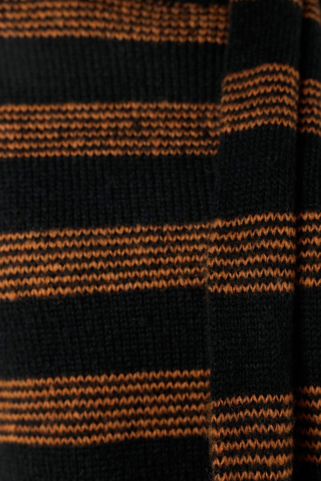 Sylvester | Riley Stripe Top | Black/Ginger | Palm Boutique