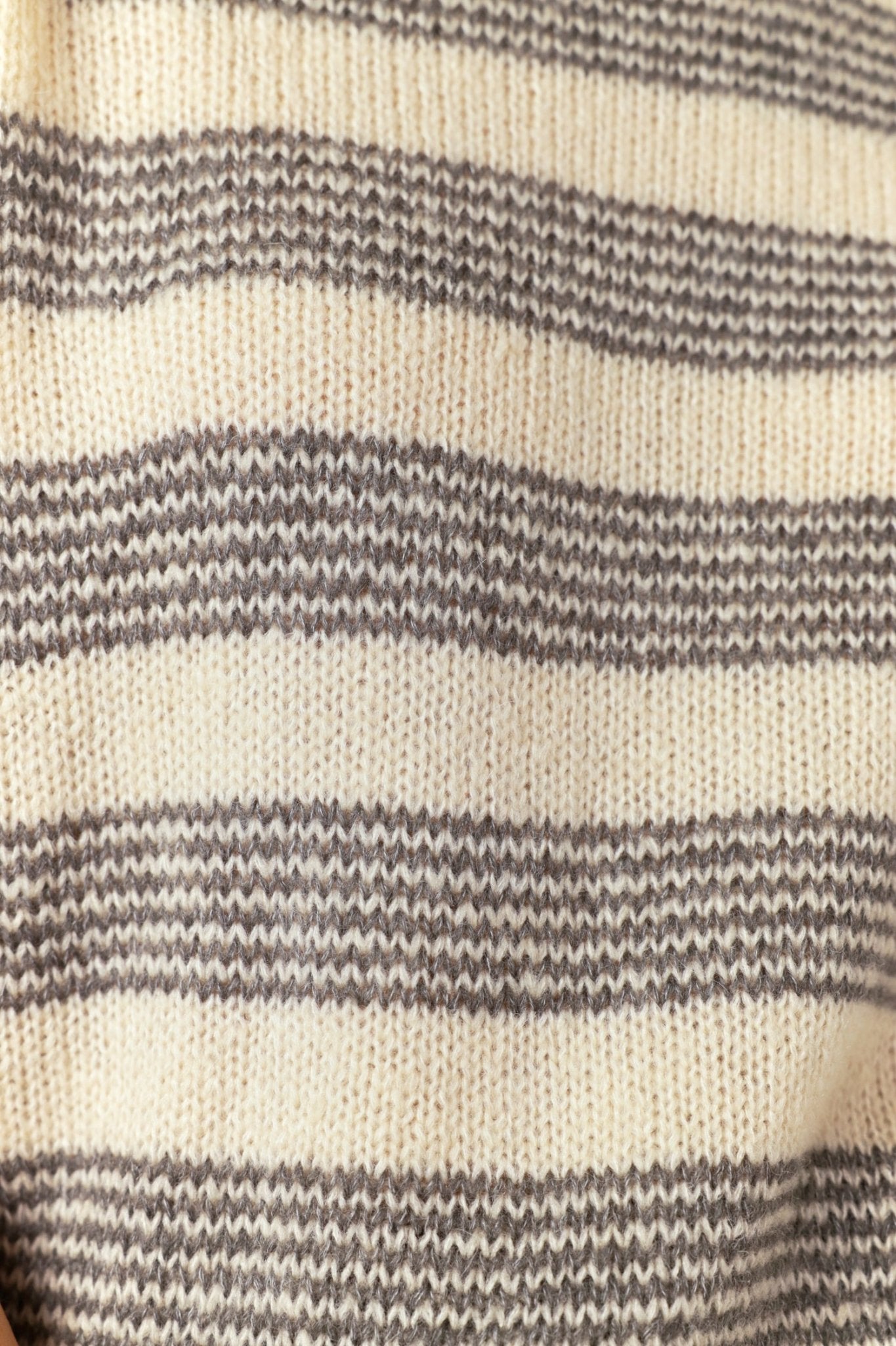 Sylvester | Riley Stripe Top | Porcelain/Grey | Palm Boutique