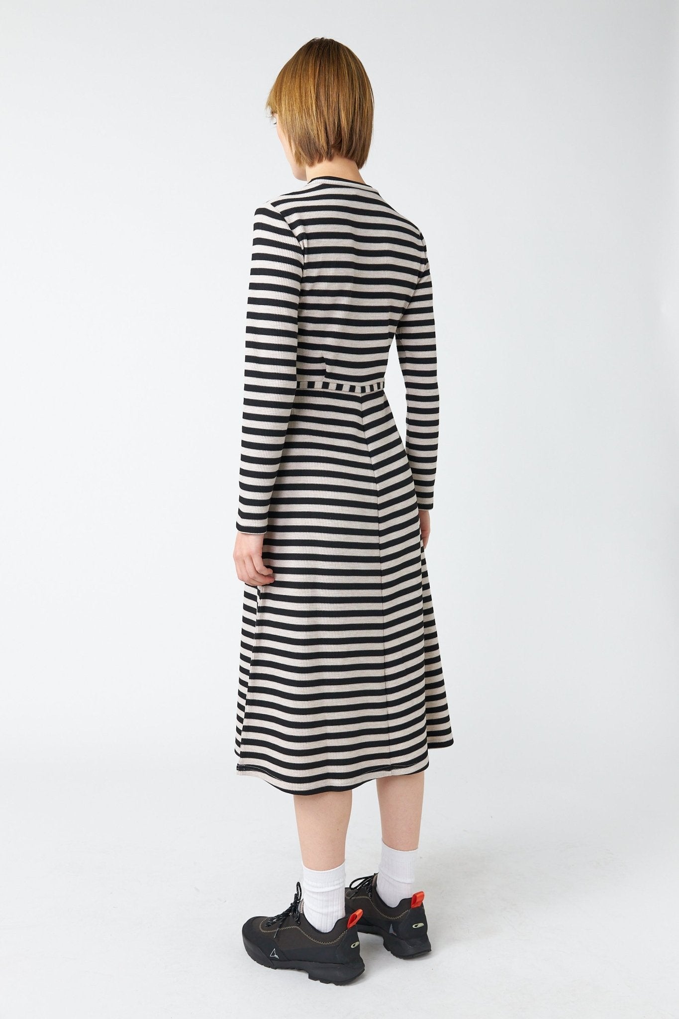 Sylvester | Stripey Dress | Black Stripe | Palm Boutique