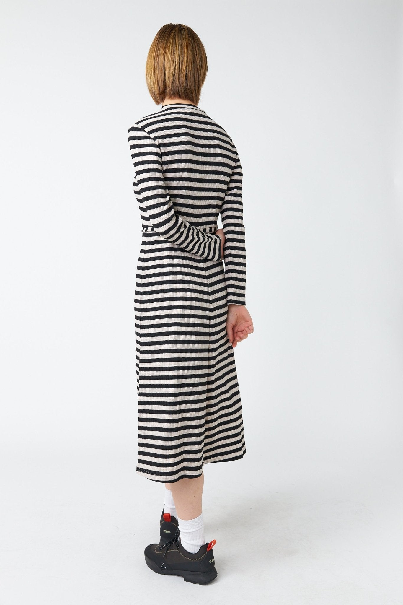 Sylvester | Stripey Dress | Black Stripe | Palm Boutique