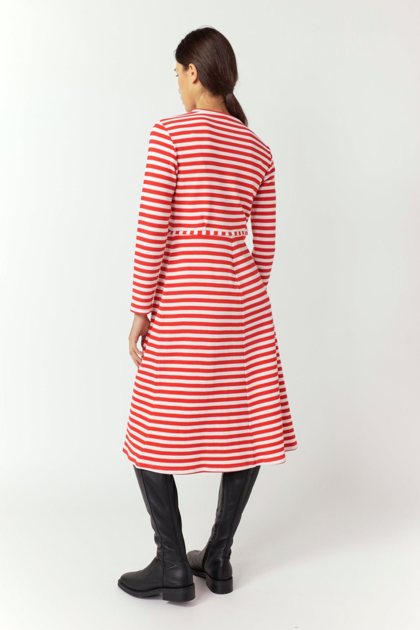 Sylvester | Stripey Dress | Red Stripe | Palm Boutique